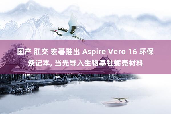 国产 肛交 宏碁推出 Aspire Vero 16 环保条记本， 当先导入生物基牡蛎壳材料